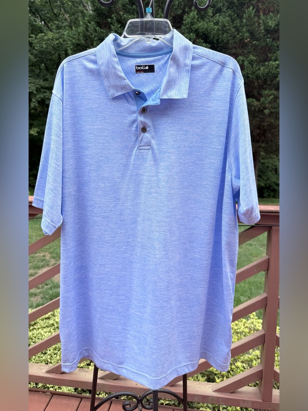 Bollé Men's Light Blue Polo Shirt